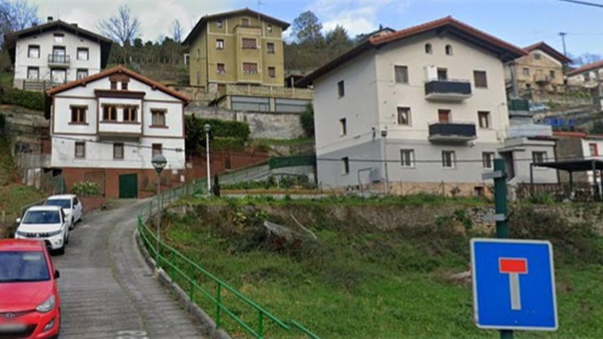Tramo de Arraño que ha pasado a denominarse Urbero en Laudio