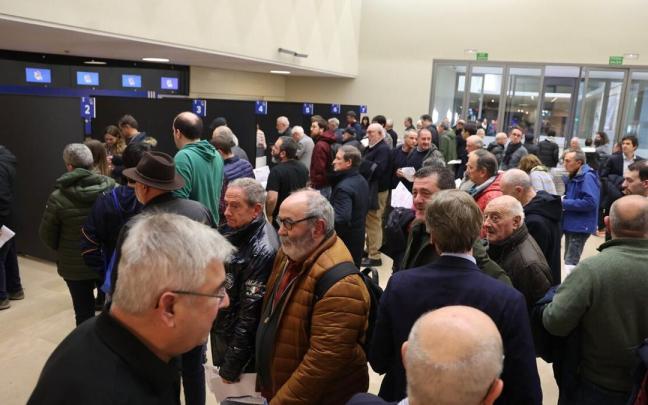 Junta de accionistas de la Real Sociedad. / IKER AZURMENDI