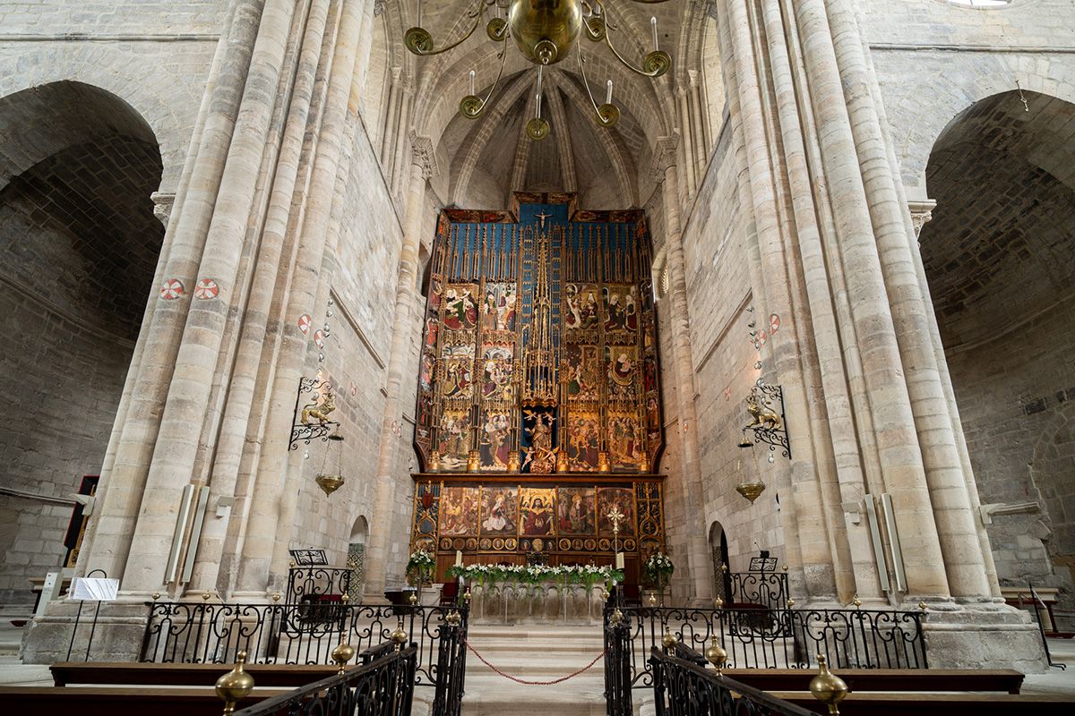 El Retablo mayor.