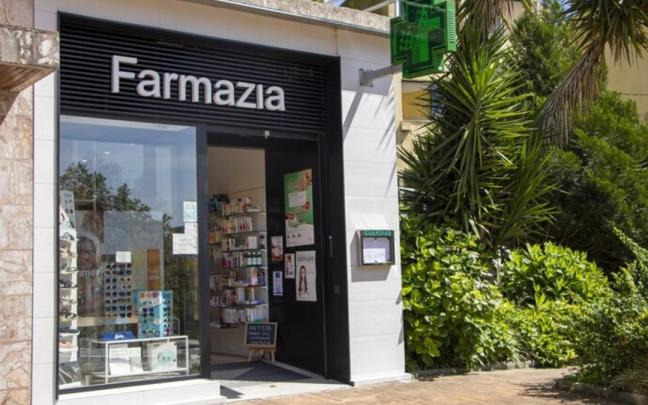 Imagen del exterior de una farmacia