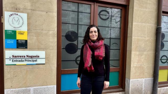 Leticia Vergara, que lleva casi dos décadas dirigiendo el Ametsa Txiki, es también la directora de Kimua.