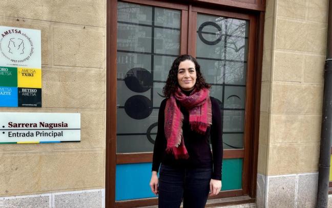 Leticia Vergara, que lleva casi dos décadas dirigiendo el Ametsa Txiki, es también la directora de Kimua.