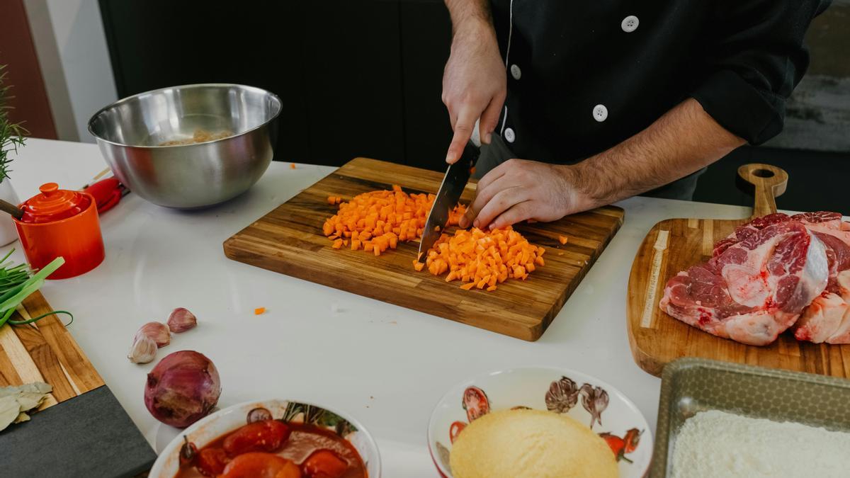 Cada uso culinario requiere cortar la verdura de una forma específica.