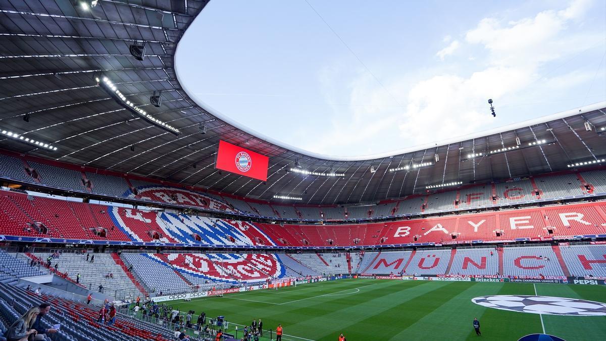 Estadio del Bayern de Múnich.