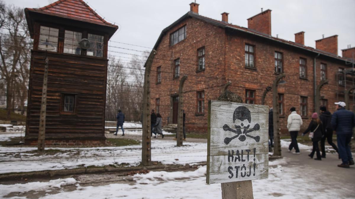 El campo de concentración y exterminio de Auschwitz-Birkenau, en Polonia.