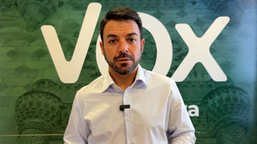 Declaraciones del portavoz del Grupo Parlamentario VOX en las Cortes de Castilla-La Mancha, Iván Sánchez.