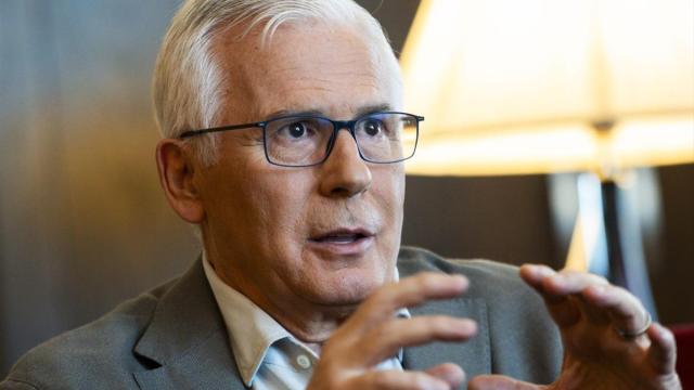 El exjuez Baltasar Garzón durante una entrevista para Europa Press.