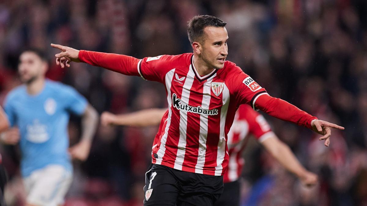 Alex Berenguer en un partido con el Athletic. AFP7 VÍA EUROPA PRESS