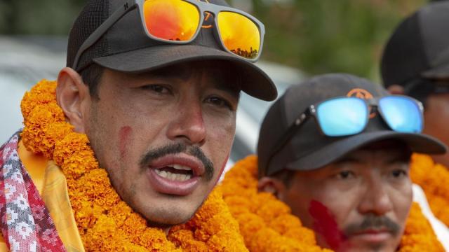 Nirmal Purja, en Pakistán.