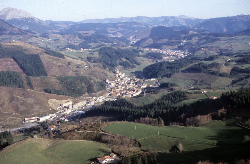 Vista área del valle de Eskoriatza | eusko-ikaskuntza.eus