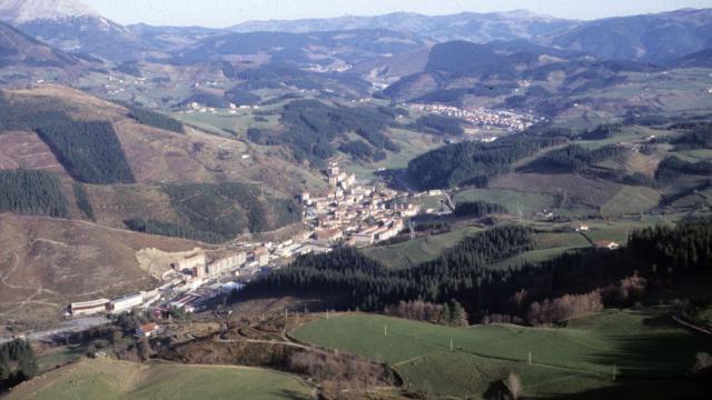 Vista área del valle de Eskoriatza | eusko-ikaskuntza.eus