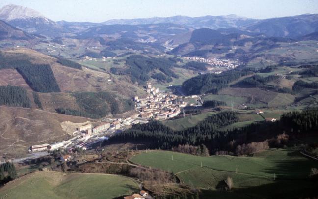 Vista área del valle de Eskoriatza | eusko-ikaskuntza.eus