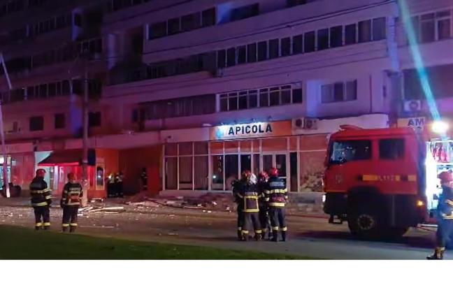 El dron ha impactado contra un bloque de viviendas de la ciudad rumana de Galati.
