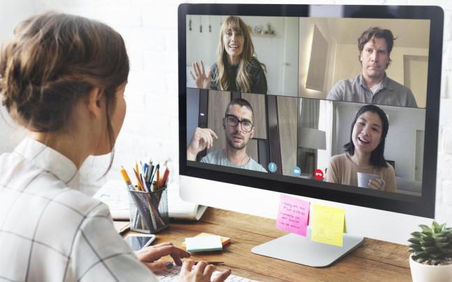 El teletrabajo cada vez está más extendido.