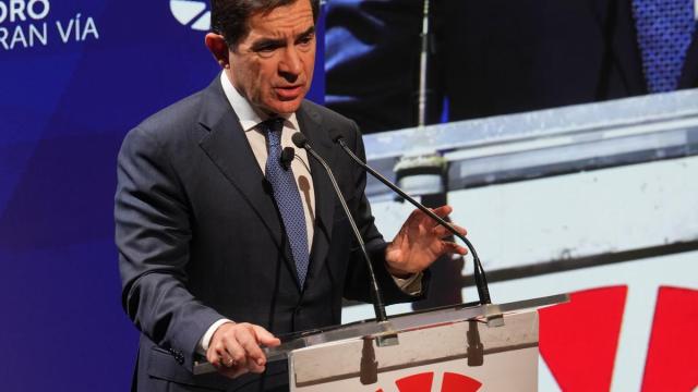 Carlos Torres, durante su intervención en el Foro Gran Vía.