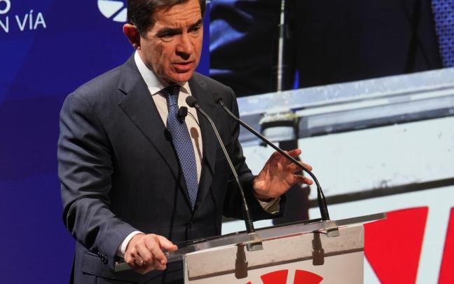 Carlos Torres, durante su intervención en el Foro Gran Vía.