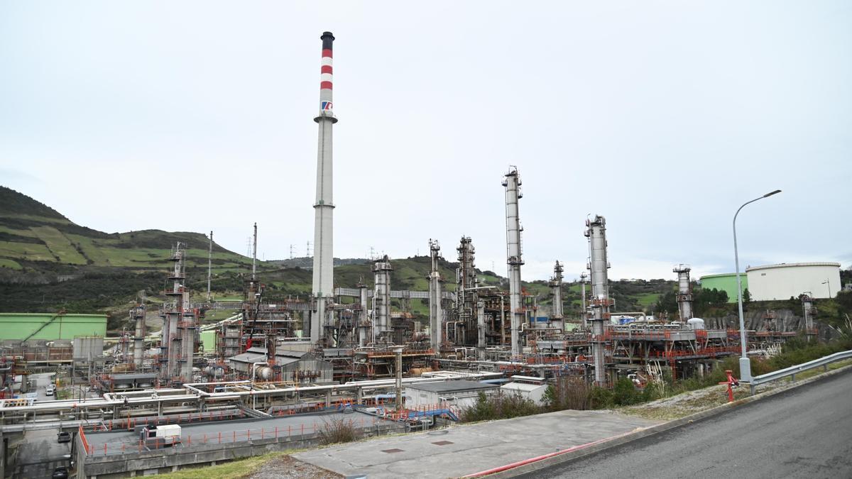 Instalaciones de Petronor en Muskiz