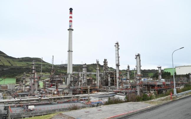 Instalaciones de Petronor en Muskiz