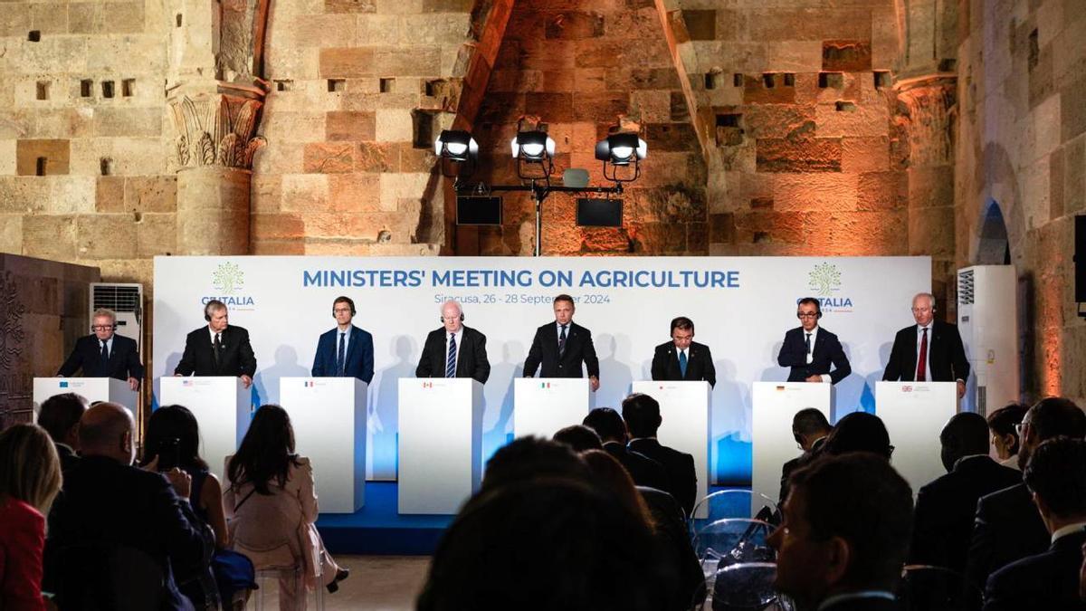 El G7 de Agricultura concluye abogando por reforzar los sistemas alimentarios sostenibles