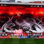 Imagen de la TRIBUNA SEVER en un partido como local del Slavia Praga / Facebook Tribuna Sever