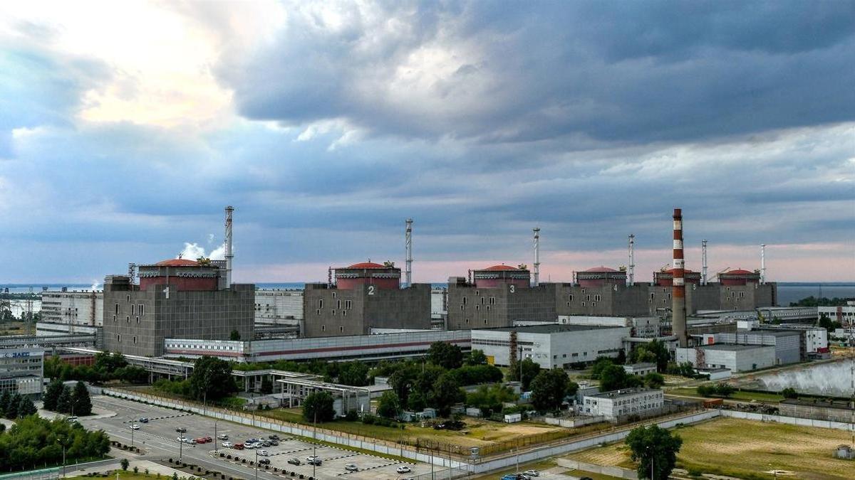 La central nuclear de Zaporiyia en una imagen de archivo.