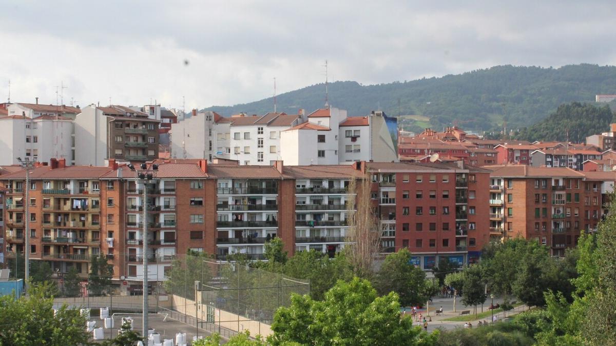 Vista del municipio de Basauri