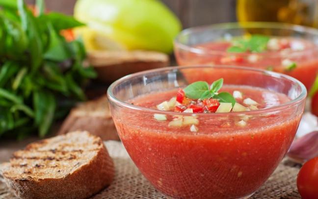 Gazpacho, la sopa de tomate del verano.