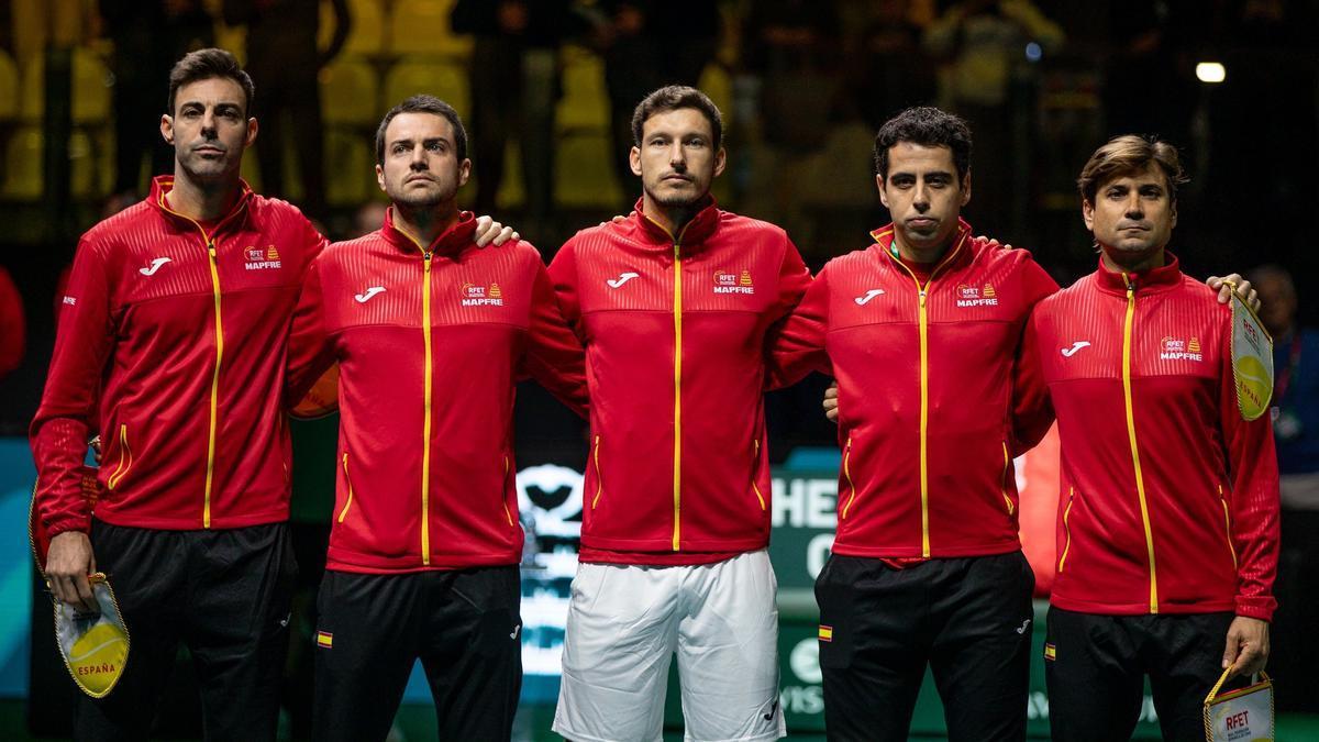 El equipo español para las eliminatorias finales de la Copa Davis.