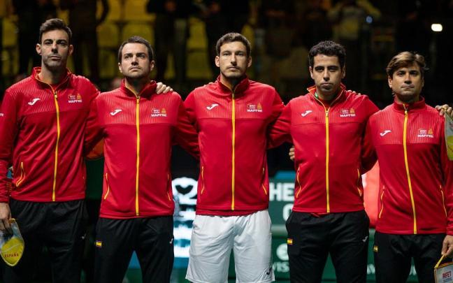 El equipo español para las eliminatorias finales de la Copa Davis.