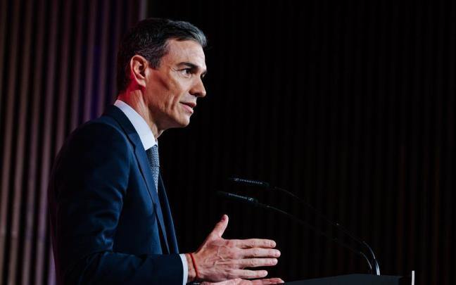 El presidente del Gobierno, Pedro Sánchez