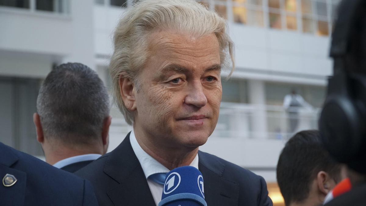 El líder de la ultraderecha neerlandesa, Geert Wilders, ganador de las elecciones.