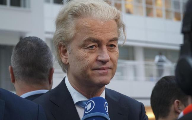 El líder de la ultraderecha neerlandesa, Geert Wilders, ganador de las elecciones.