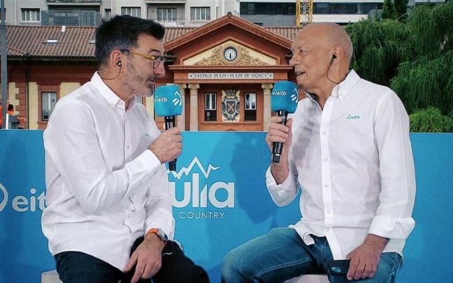 Fermin Aramendi y Xabier Usabiaga. / EITB Fermin Aramendi y Xabier Usabiaga.