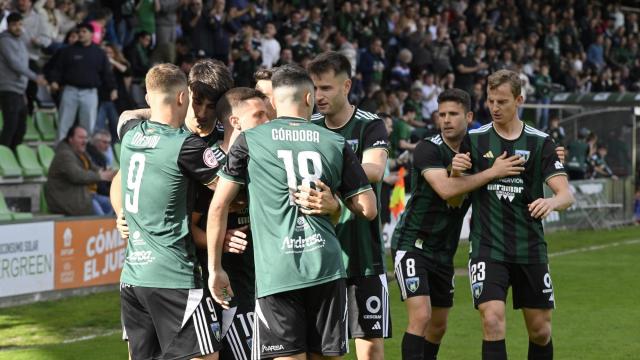 Los jugadores del Sestao River celebrando un tanto en la presente temporada. Foto: OSKAR GONZÁLEZ Los jugadores del Sestao River celebrando un tanto en la presente temporada. Foto: OSKAR GONZÁLEZ
