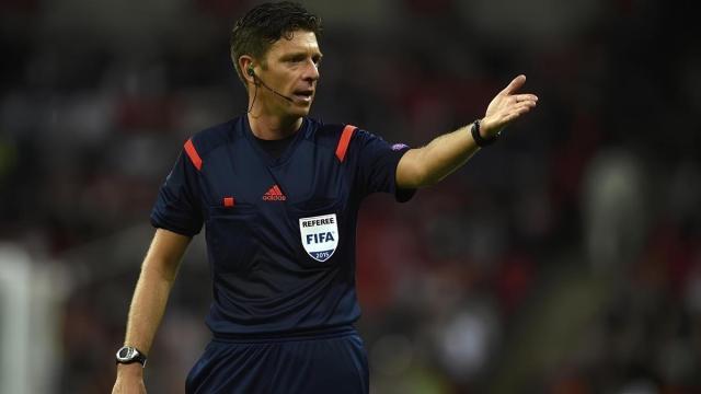 El italiano Gianluca Rocchi, durante su etapa como árbitro.
