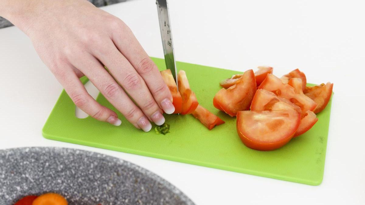 Tabla de cortar de plástico