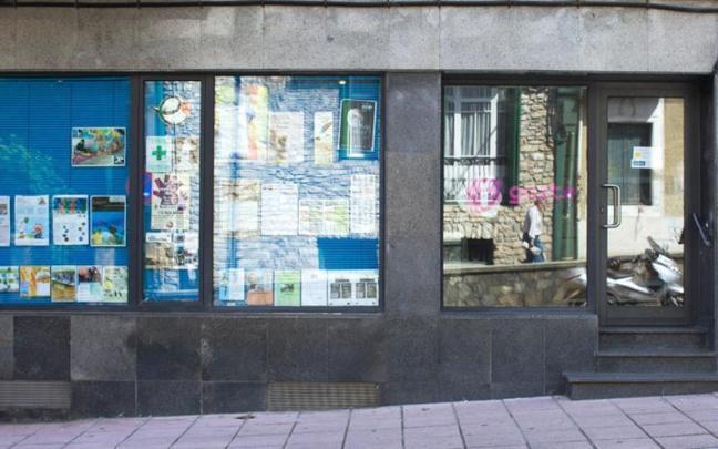 Foto de la oficina del servicio de Juventud y Prevención Comunitaria, ubicada en la calle Javier Ugarte.