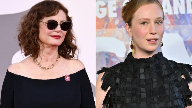 Susan Sarandon y Hannah Einbinder, detenidas en una manifestación contra Netanyahu ante la ONU.
