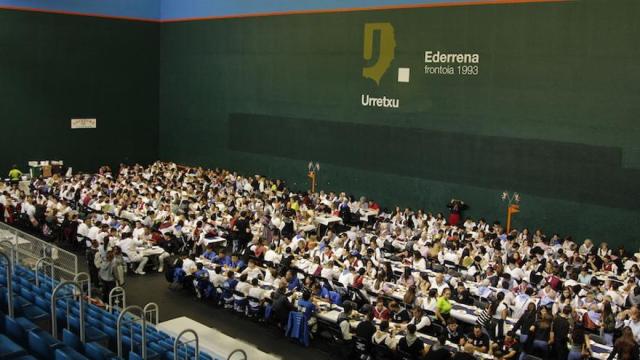 La comida de la Euskal Jaia de Urretxu.