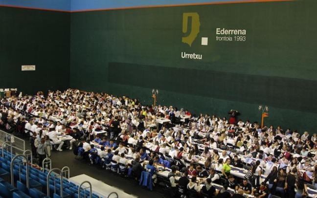 La comida de la Euskal Jaia de Urretxu.