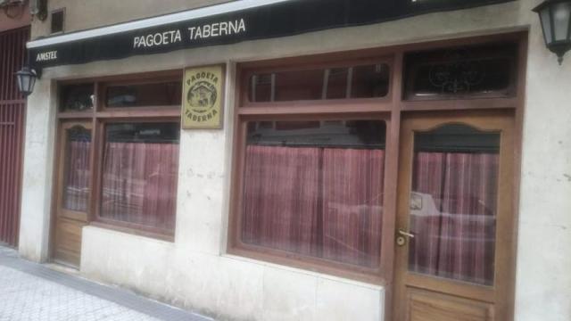 El bar Pagoeta de Urretxu.