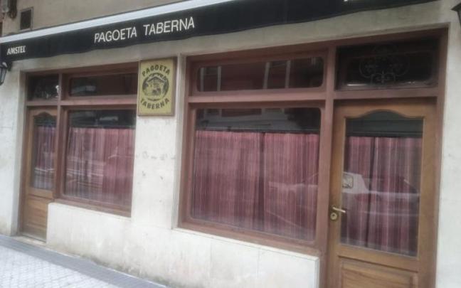 El bar Pagoeta de Urretxu.