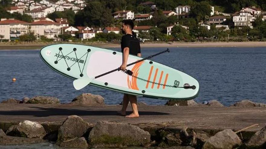 abla de paddle surf hinchable Be Wave Mint 10