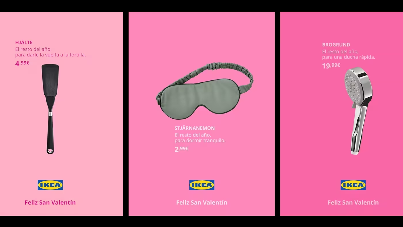 Anuncio de Ikea de San Valentín Anuncio de Ikea de San Valentín