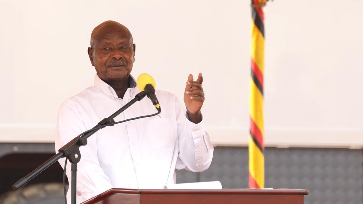 Yoweri Museveni, presidente de Uganda.