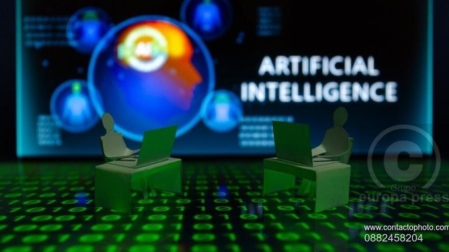 Representación visual de la Inteligencia Artificial