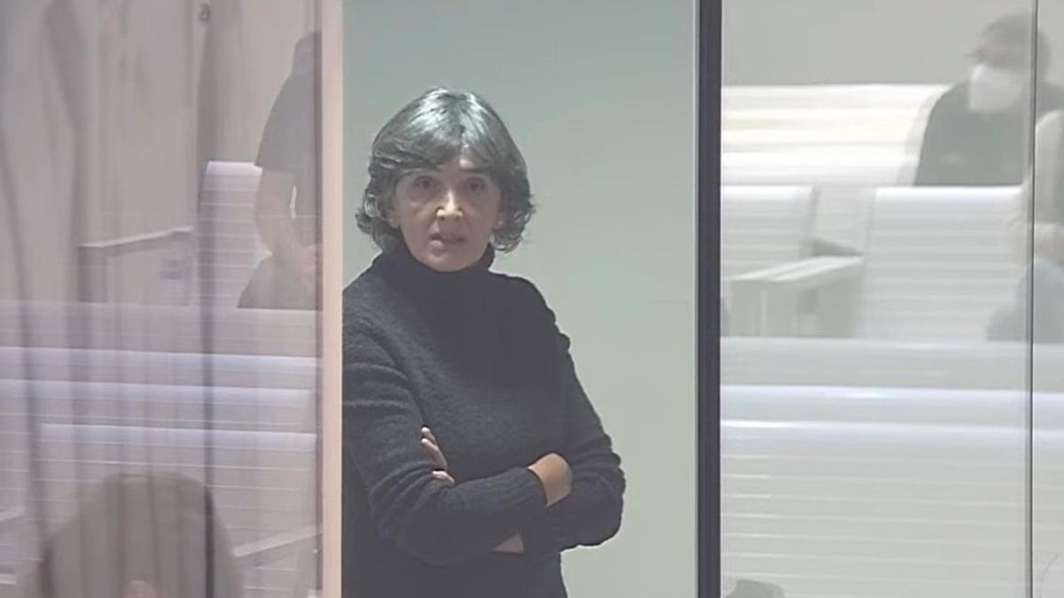 María Soledad Iparragirre 'Anboto', durante un juicio.