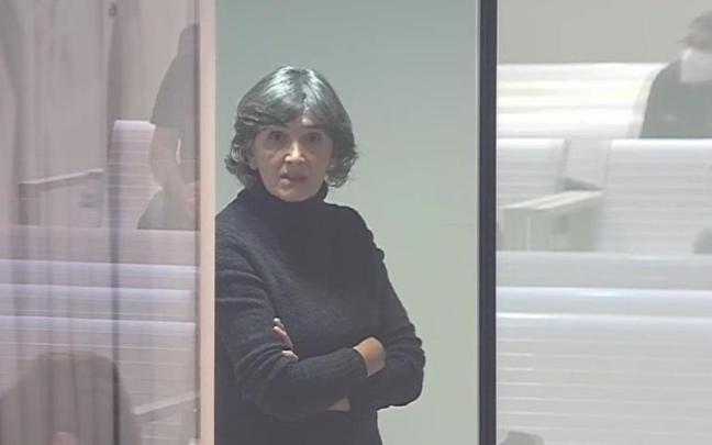 María Soledad Iparragirre 'Anboto', durante un juicio.