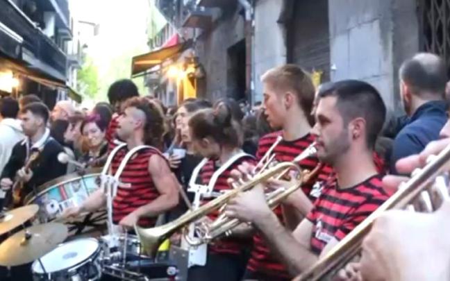 3indarrok fue la elektrotxaranga más valorada por el jurado en el concurso de Azpeitia.