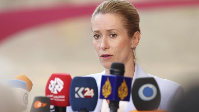 La Alta Representante de la Unión Europea para la Política Exterior, Kaja Kallas.